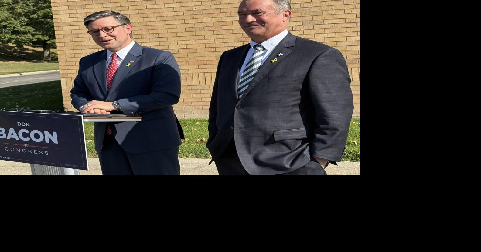 House Speaker Mike Johnson heading to Omaha to stump for Brinker Harding in CD2