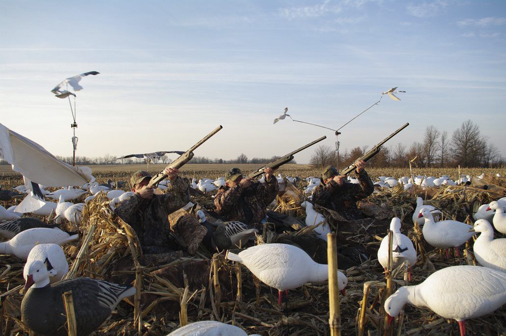 SPILGER Snow goose gear has highly specialized