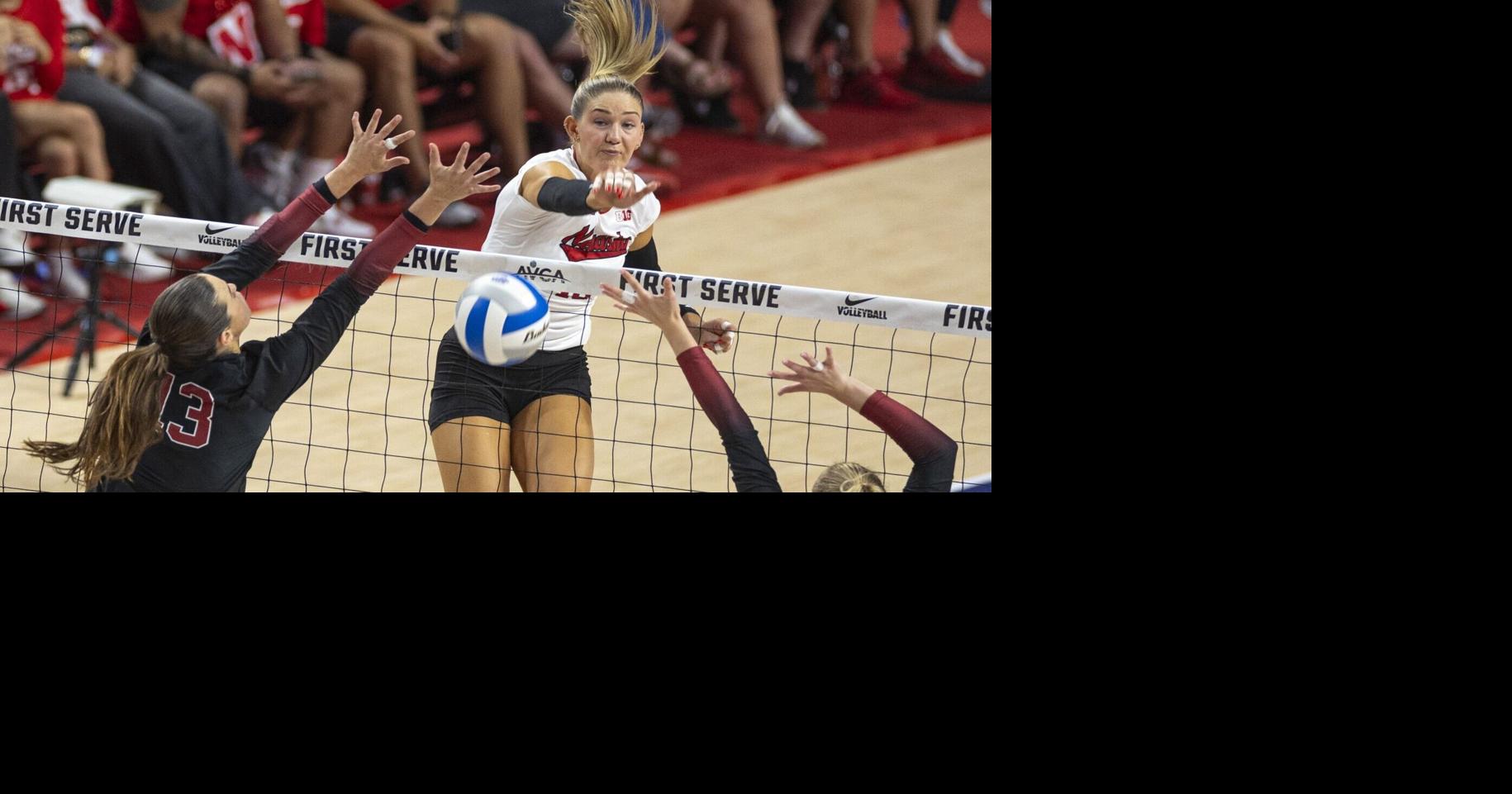 Nebraska volleyball dominates Stanford, flexes offensive firepower in 2-0 start