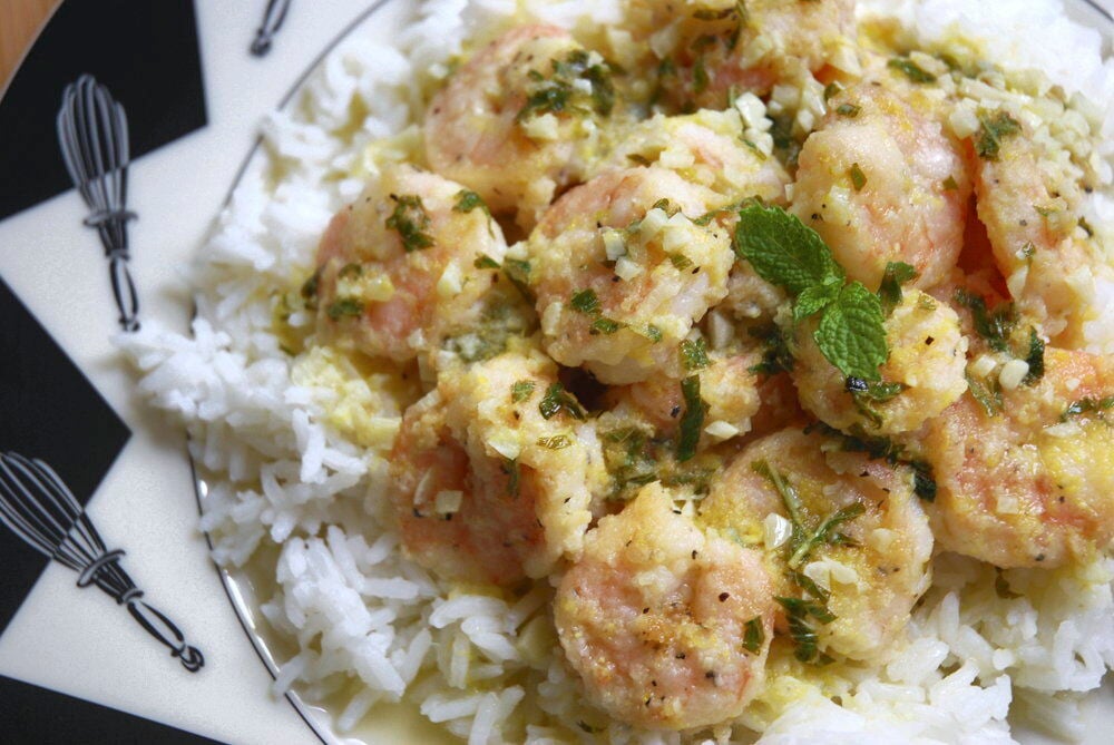 KS Shrimp_Lemon_Mint_sauce