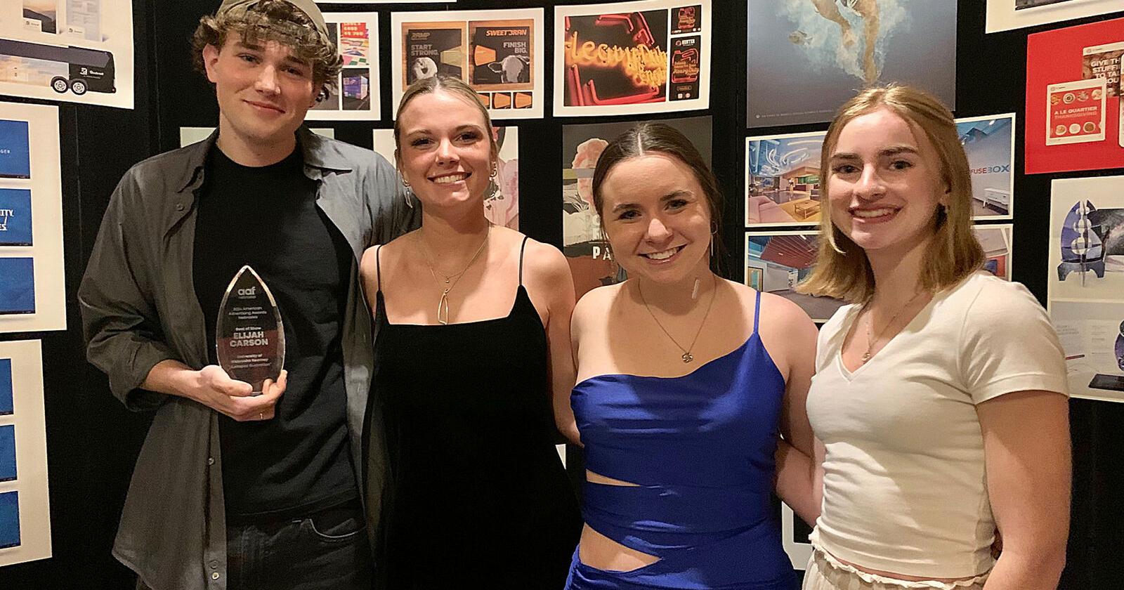 UNK students win state ADDY awards for advertising design - Vimarsana News