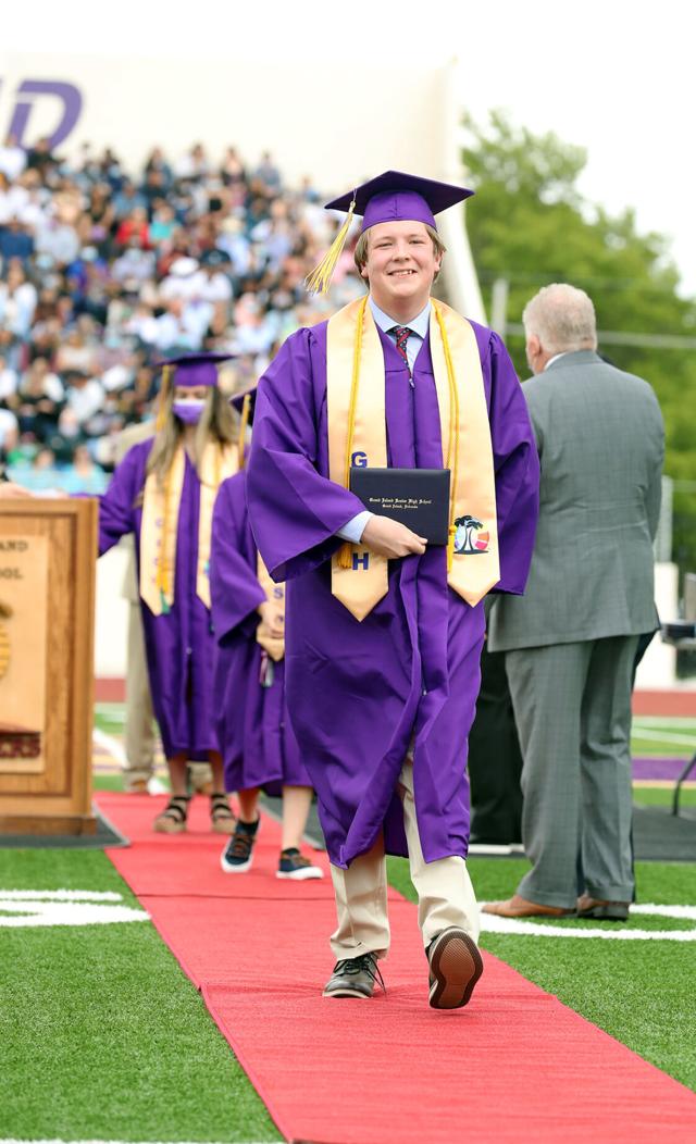Grand Island senior high graduation May 16, 2021