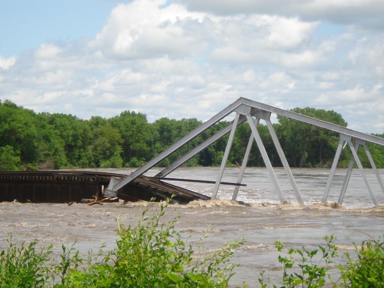 Rail bridge collapses in Norfolk; search and rescue under way | Grand ...