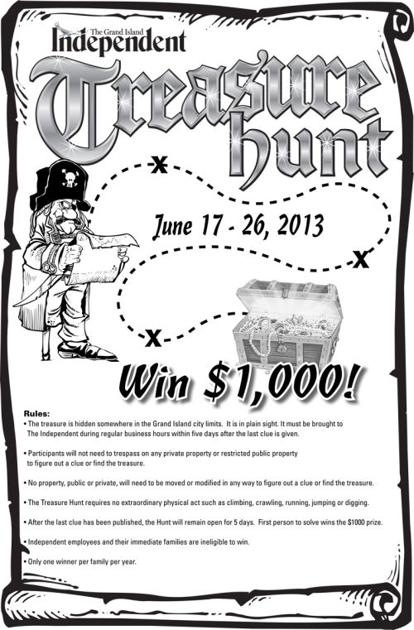 June Treasure Hunt Clue #10  FINAL CLUE!   theindependent.com