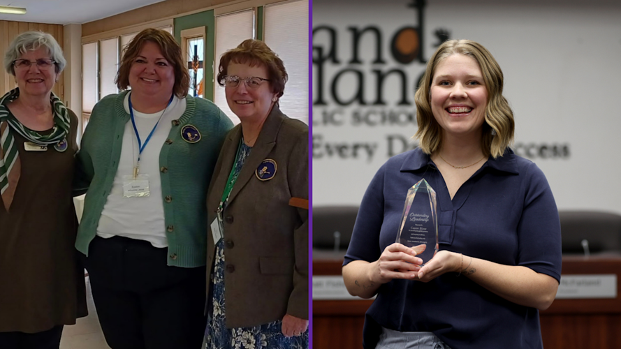 Two GIPS Educators Honored with Statewide Awards