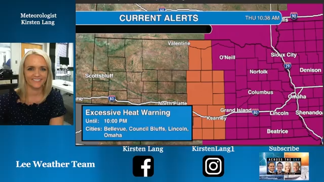 Severe storm potential brings cooler weekend weather for Nebraska Meteorologist Kirsten Lang has the forecast