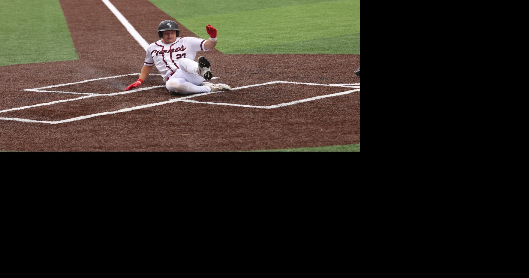 Cranes take first loss in rain-shortened slugfest