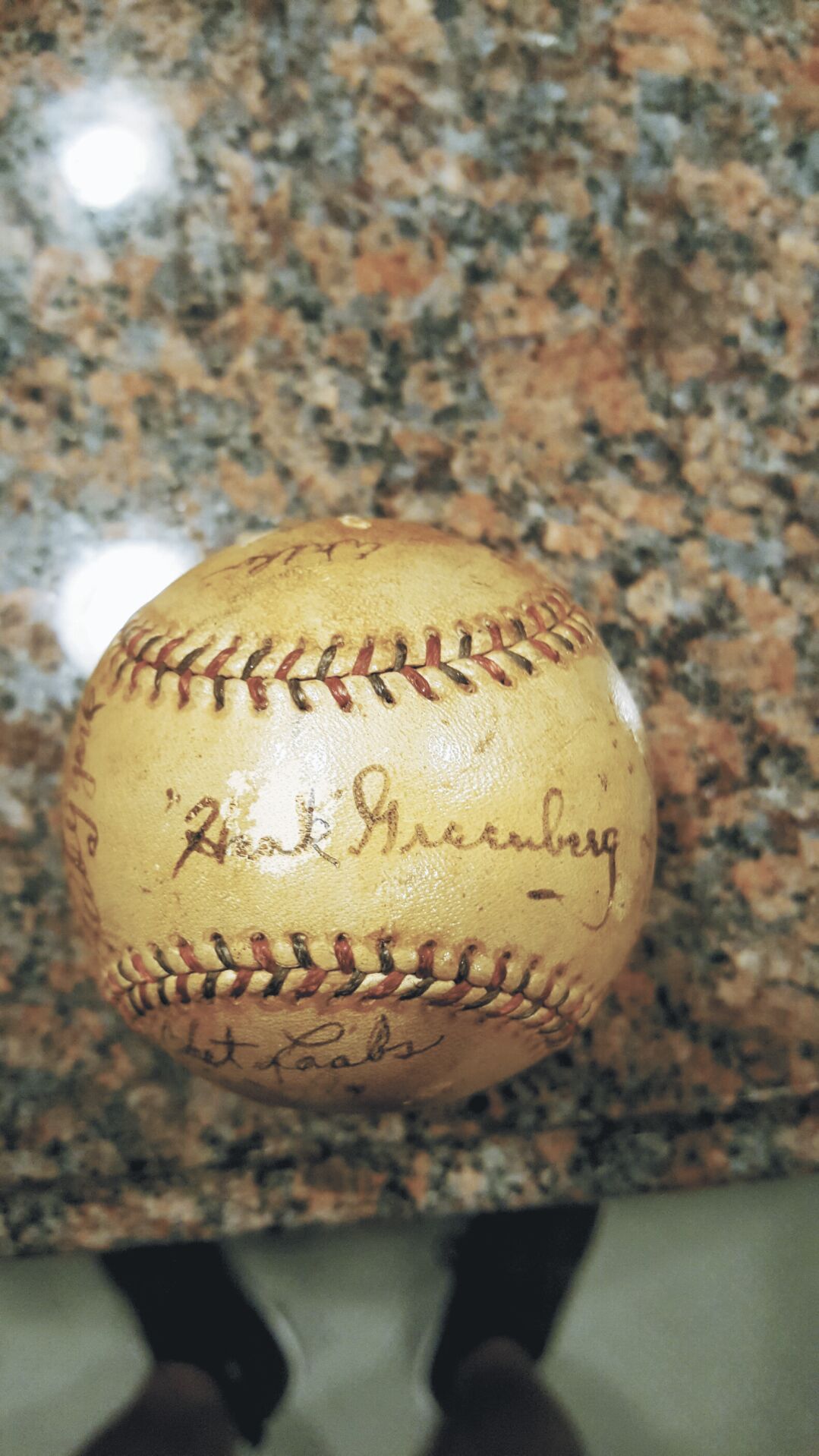 The Detroit Tigers - Autographed Signed Photograph co-signed by: Charlie  Gehringer, Hank Greenberg