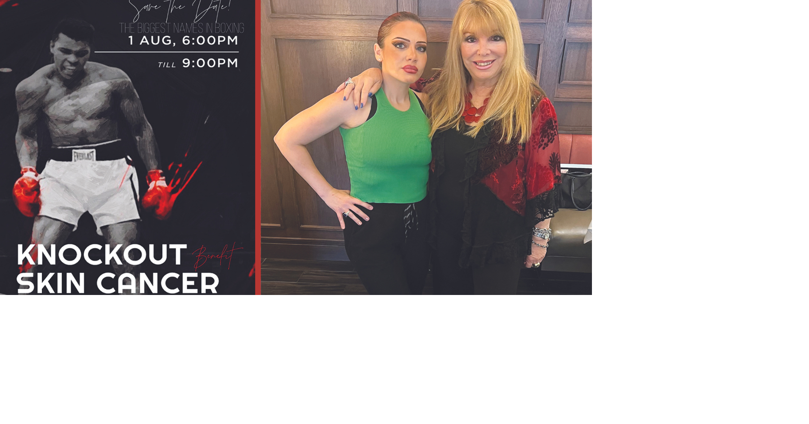 First Lady of Boxing, Jackie Kallen, to Appear at 'Knockout Skin Cancer' Benefit