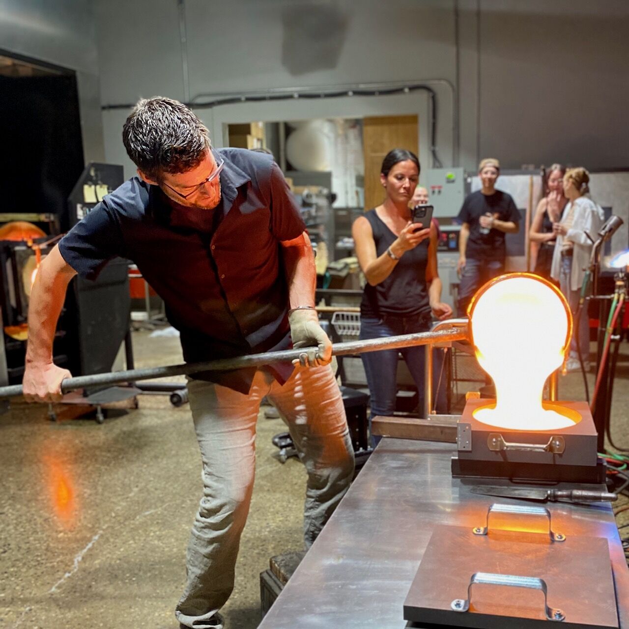 Axiom Glass Creates Collectible Glass Art and Doubles as a Unique Axiom Glass Creates Collectible Glass Art and Doubles as a Unique