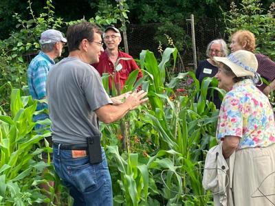 Shabbat dinner at county farm park and tour of the garden.jpg