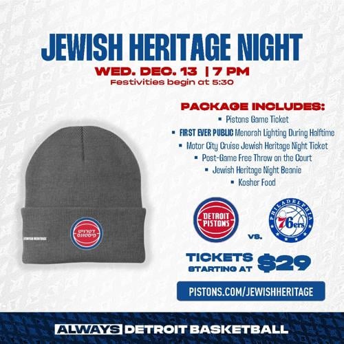 Detroit Pistons Host Jewish Heritage Night Local News