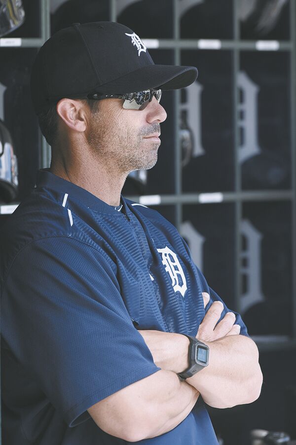 Tigers' Ausmus, Kinsler joke around at Toledo benefit