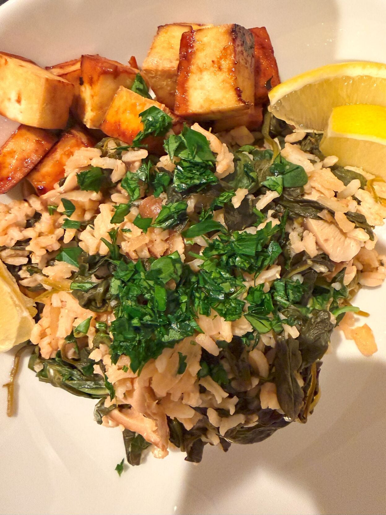 Cozy Rice Cozy Rice with Spinach, Mushrooms & Tofu | Culture | thejewishnews.com