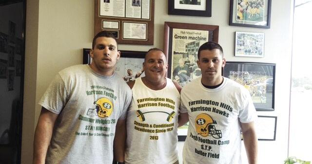 Slobin, Harrison Begin Final Football Season | Community ...
