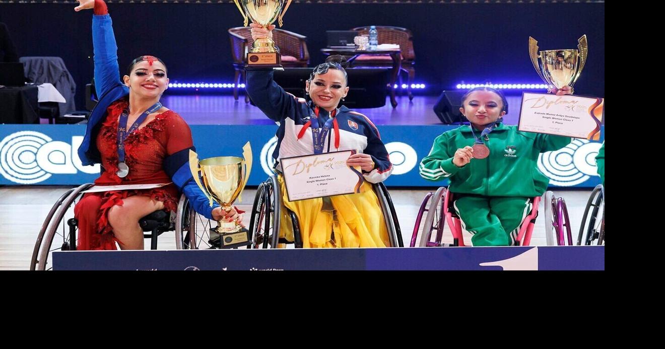 Israeli Duo Wins Gold in Wheelchair Dance Championship