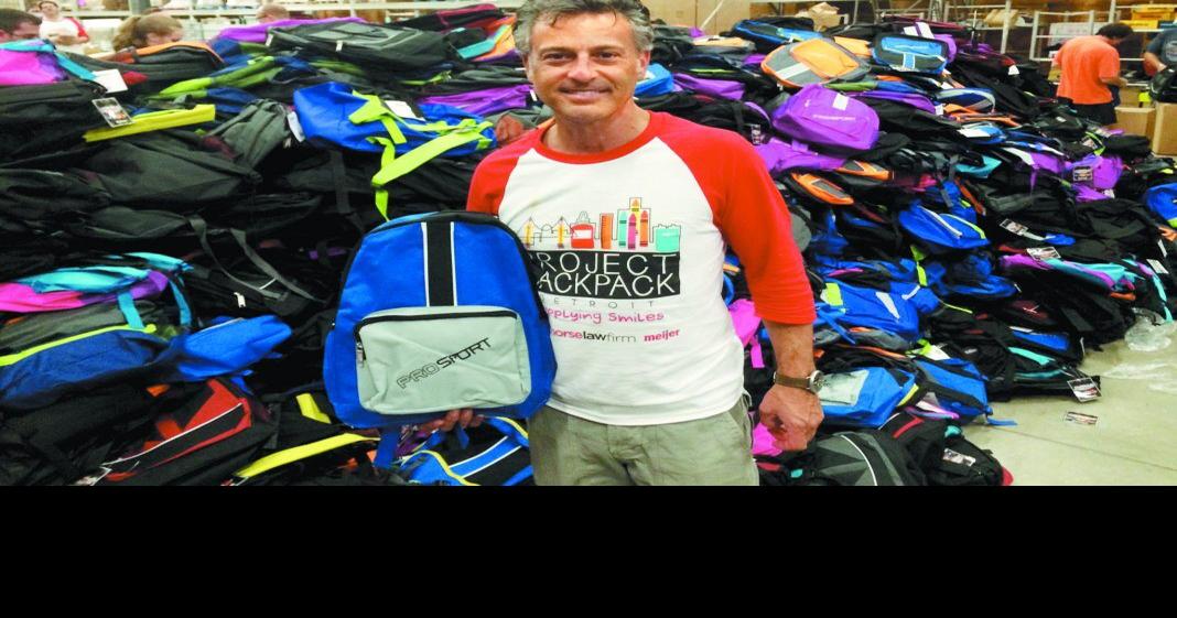 Giving Back(packs!) Mike Morse Law Firm provides 33,000 backpacks, school supplies to Detroit