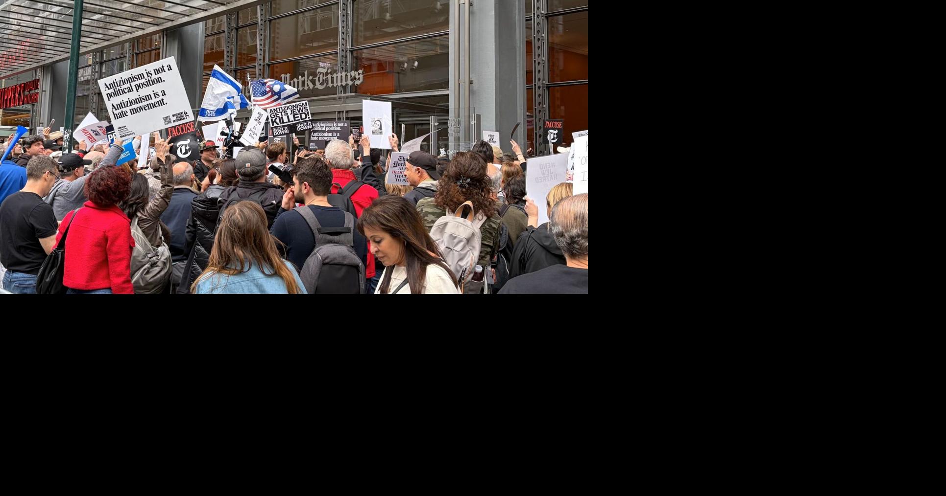 Netanyahu Threatens To Sue NY Times Over Kristof Column as Jews Protest ...