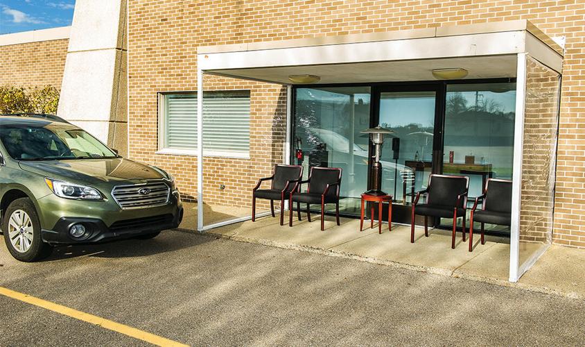Ira Kaufman Chapel Introduces Driveup Greeting Lines for Funerals