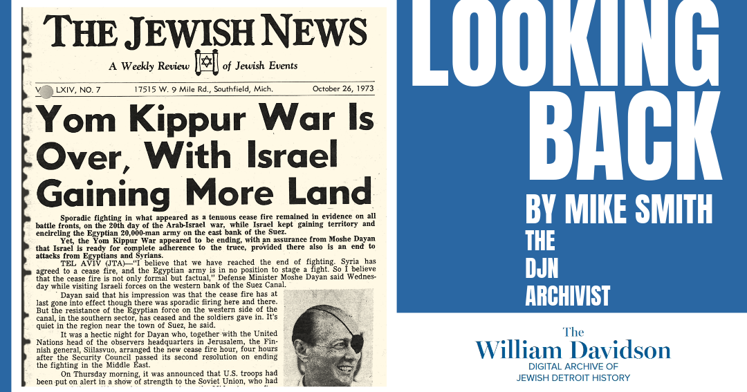 50 Years After the Yom Kippur War | Looking back | thejewishnews.com