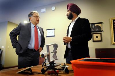 Singh shows climate control system