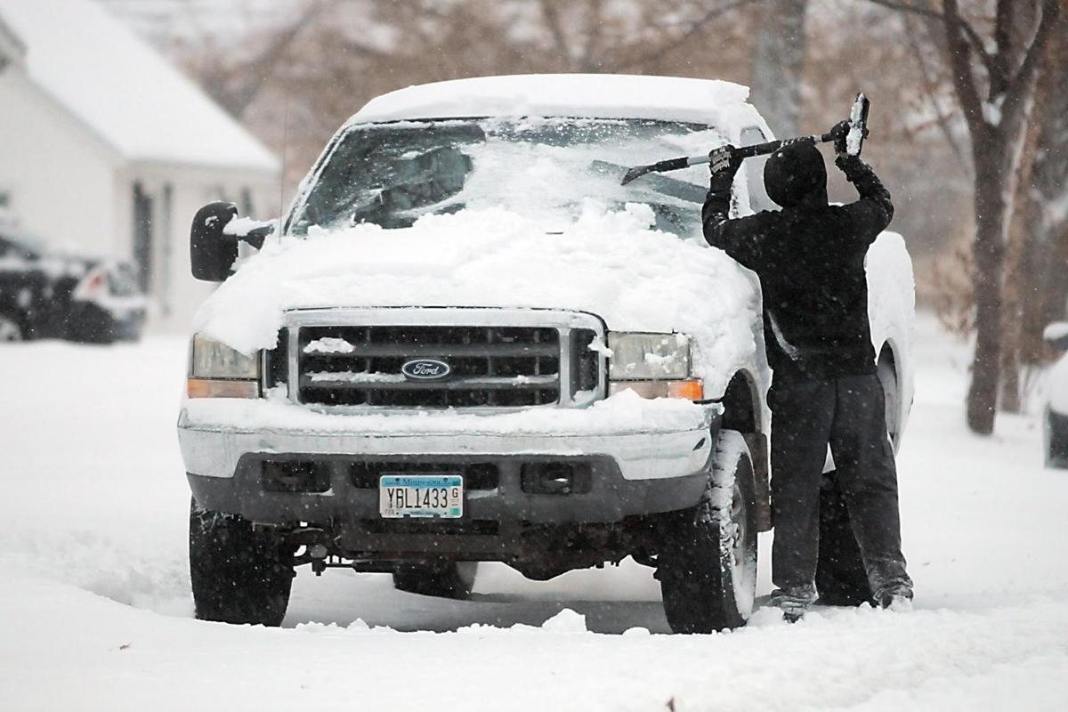 Major storm brings 7 to 9 inches; another big system coming Thursday