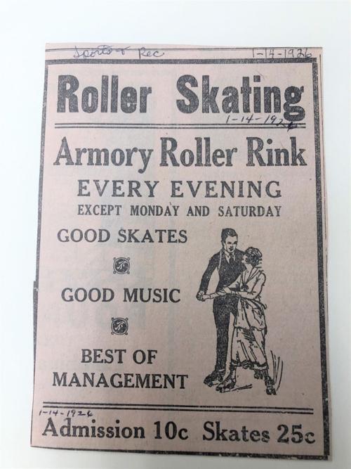 Armory Roller Rink poster