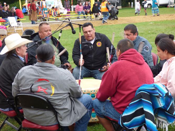 A permanent home Arbor erected on Land of Memories Park pow wow