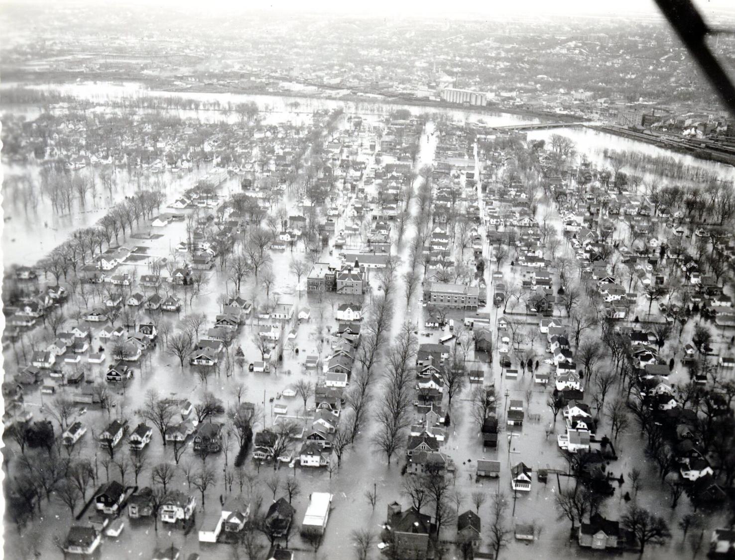 Glimpse of the Past Dramatic spring flood hit Mankato 70 years ago