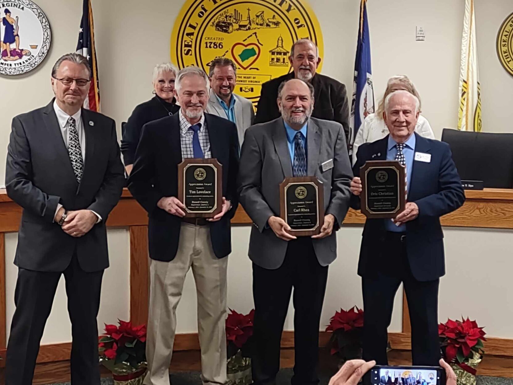 Departing supervisors honored News thelebanonnews