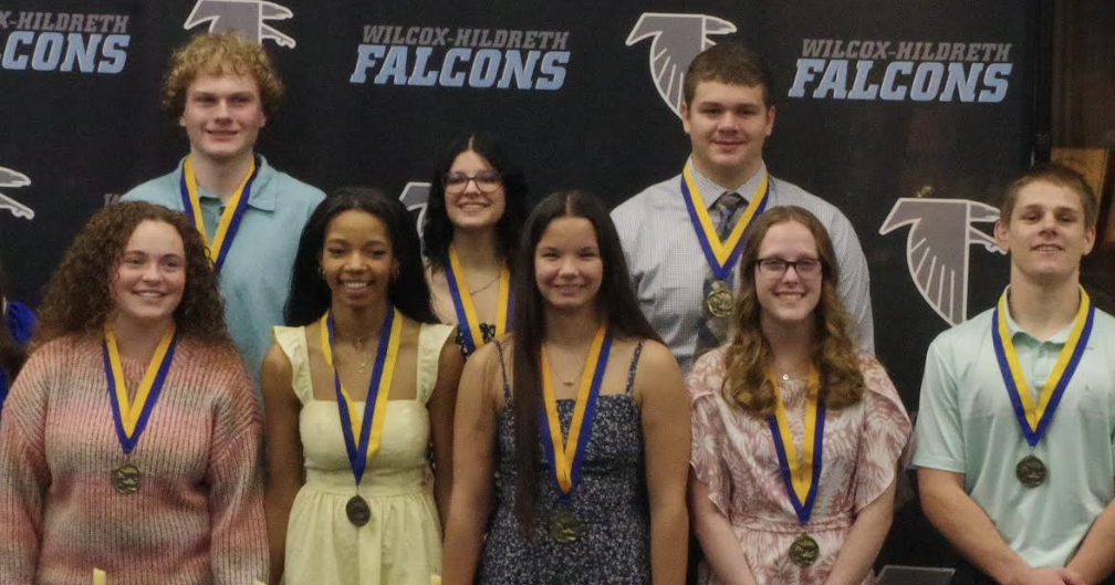 Wilcox-Hildreth National Honor Society Inductees