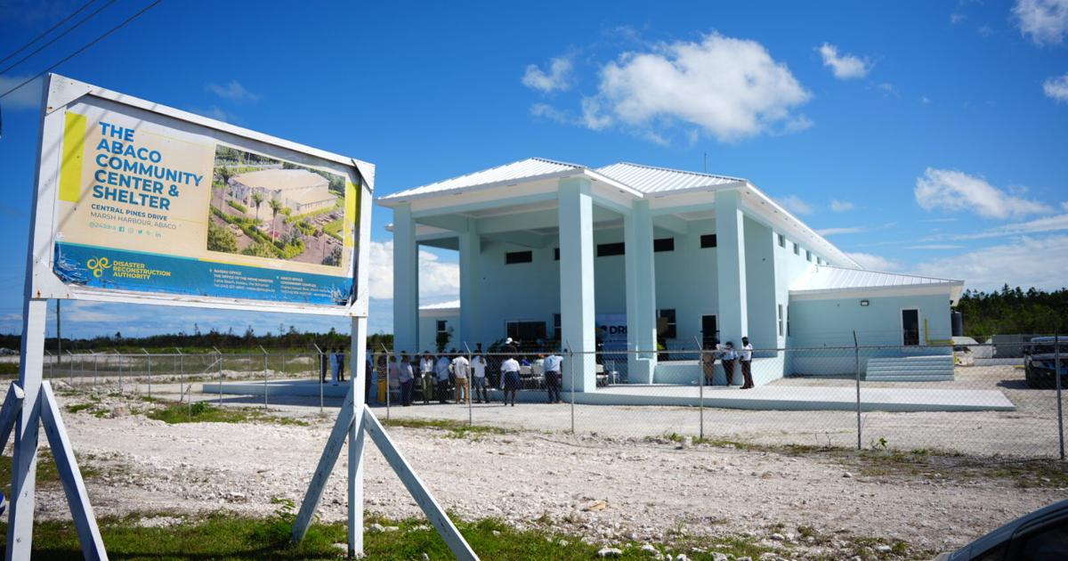 Bauarbeiten an der Notunterkunft in Abaco abgeschlossen