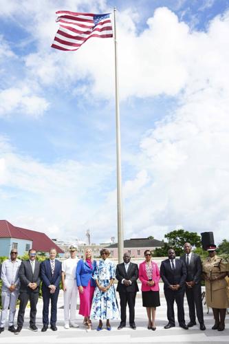 Keith Ricardo Bell US-Bahamas ties touted during flag raising ceremony | News ...