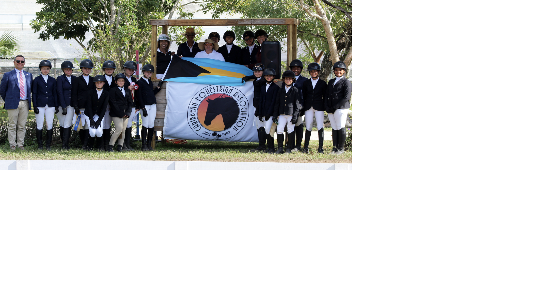 The Bahamas dressage competitors rise to the challenge