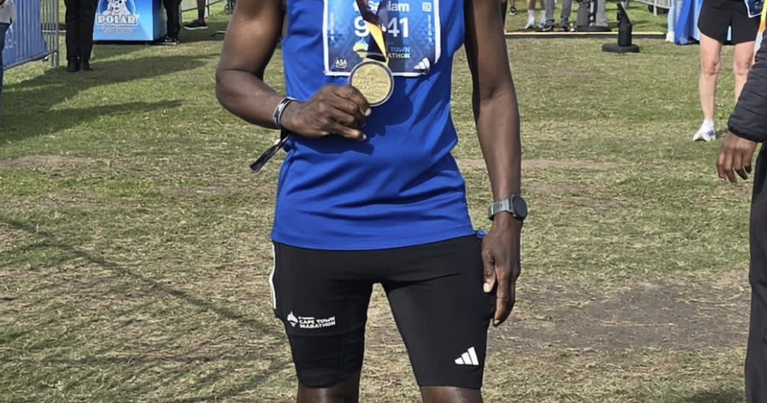 Cunningham competed in Sanlam Cape Town Marathon