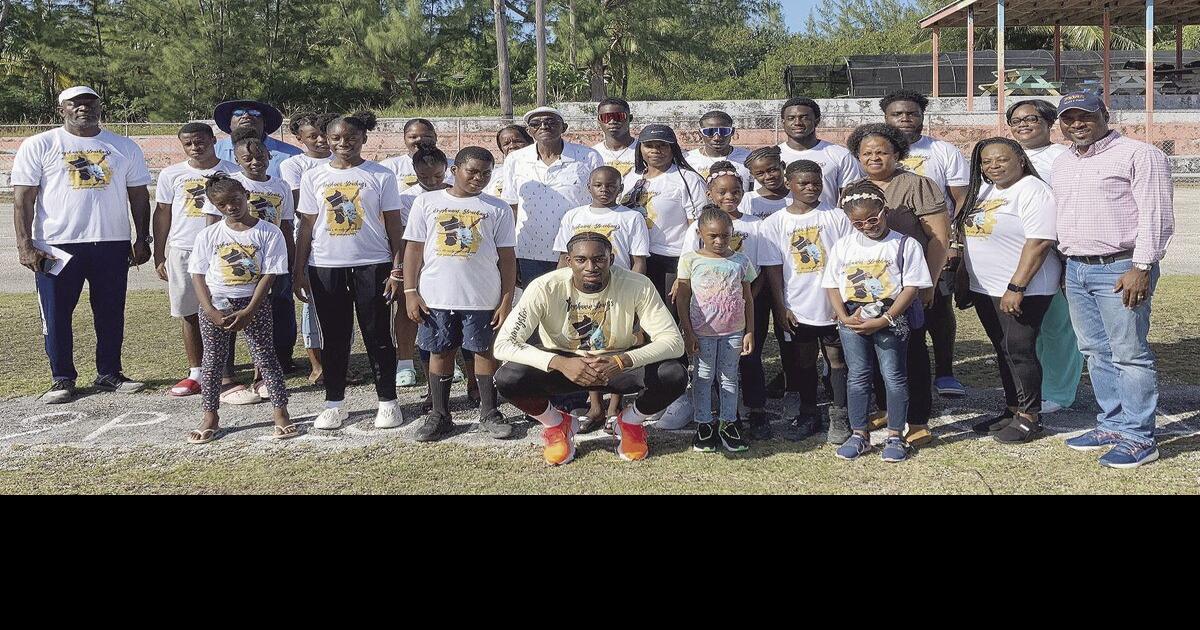 Young athletes show up for javelin camp Sports