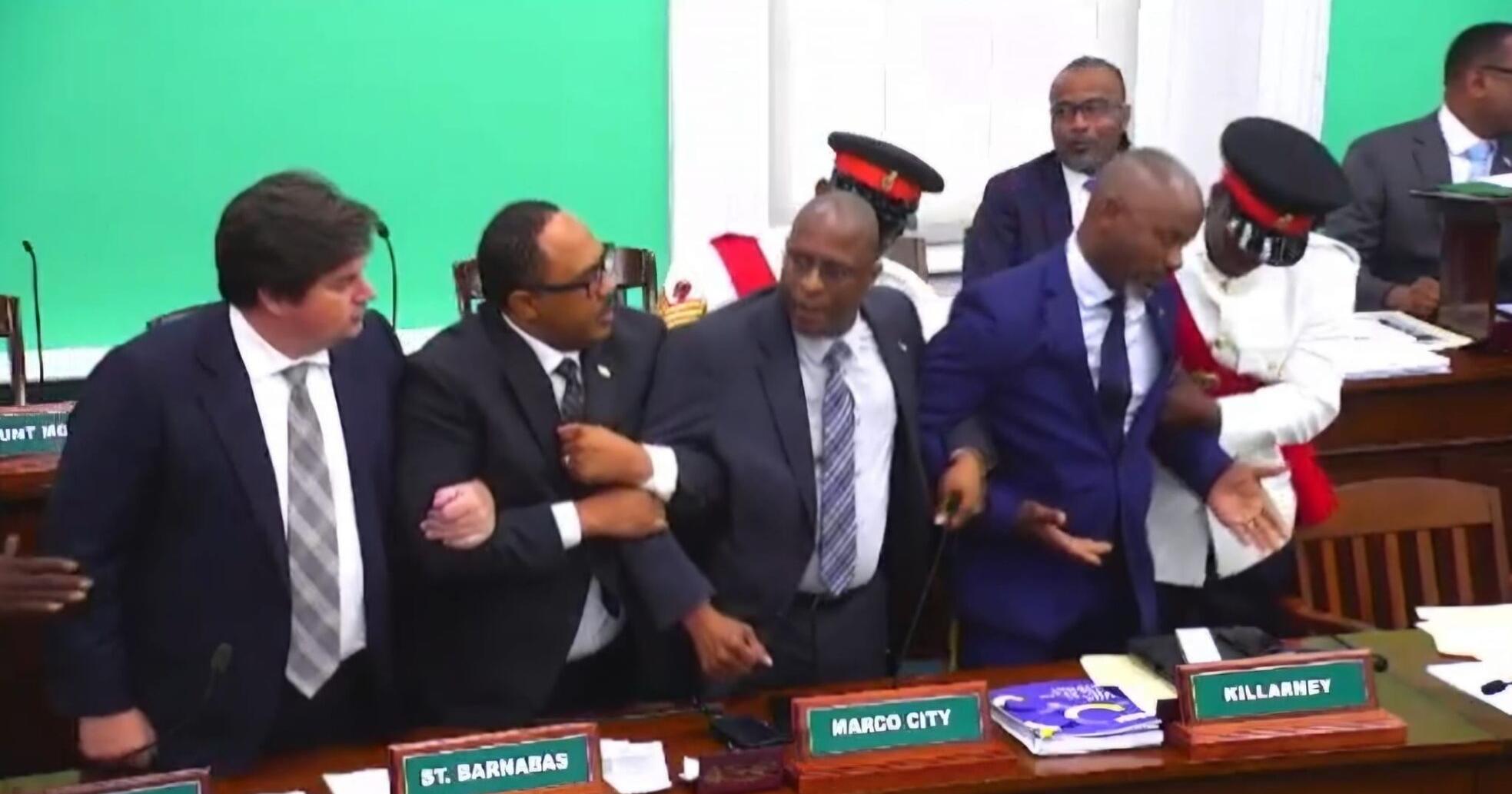 Speaker orders Pintard's removal from House - Vimarsana News