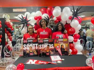 Dior Rae Scott Young athletes make college commitments on Blue Chip Athletics signing ...