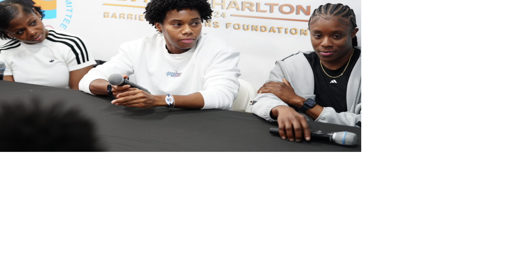 Athletes arrive for Devynne Charlton Invitational