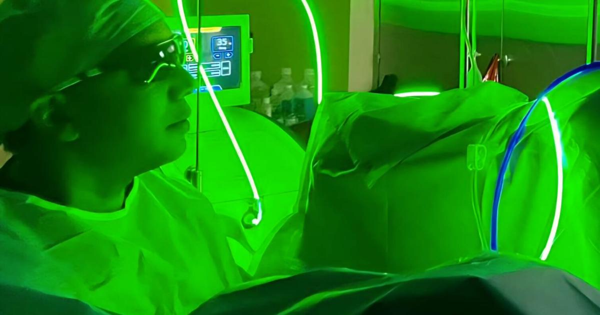 Dr. Greggory Pinto performs The Bahamas' first GreenLight ...