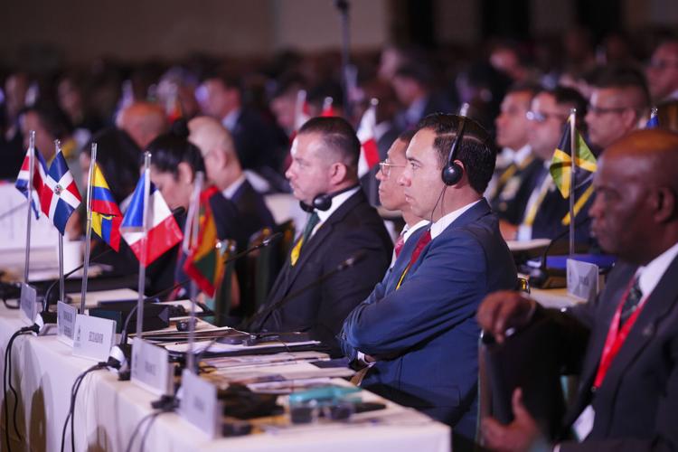 Heads of law enforcement agencies in The Bahamas for Interpol ...