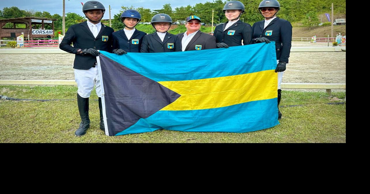 Bahamian equestrian team shines at Grand Caraibe Martinique