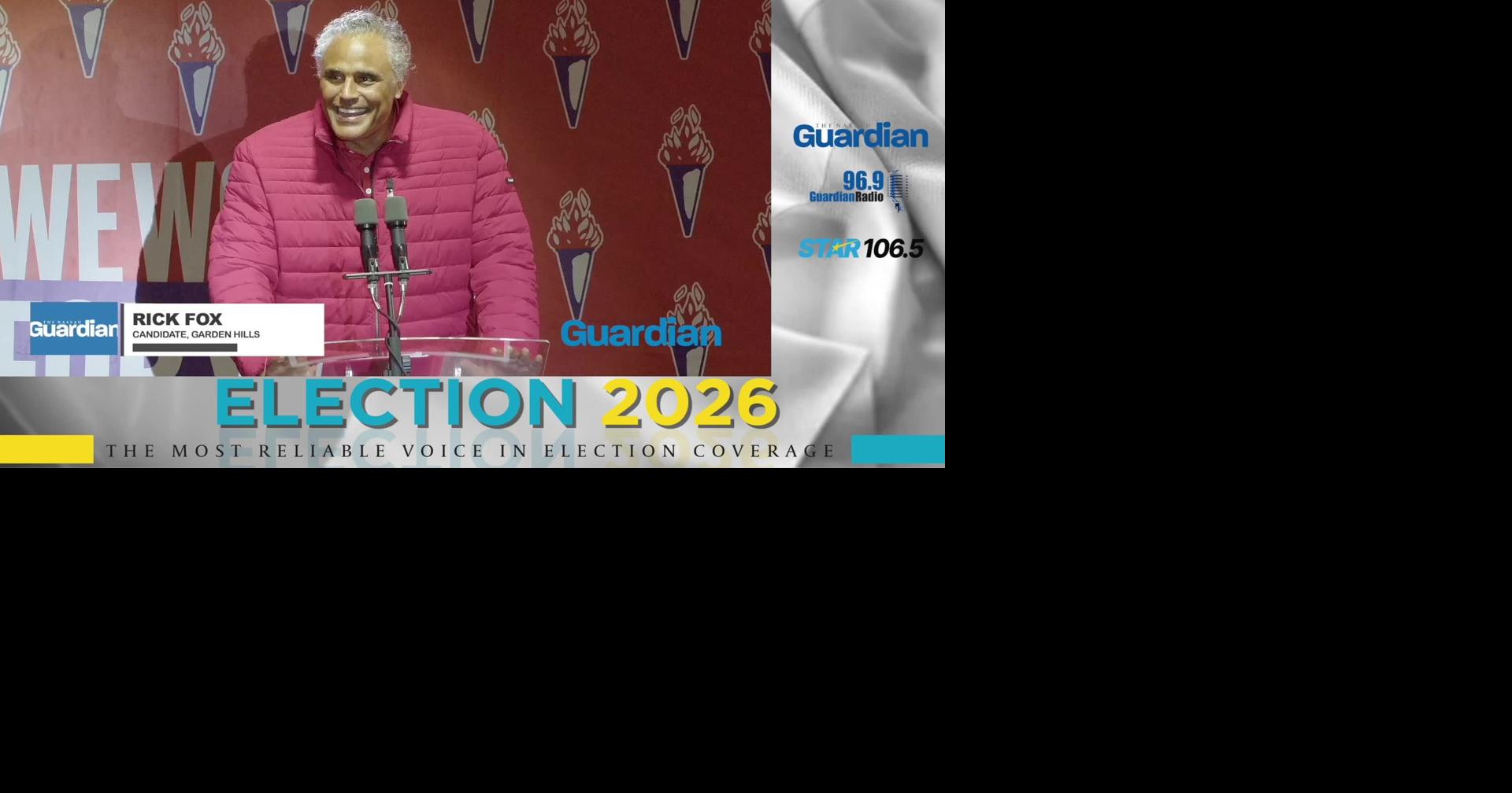 RICK FOX SPEAKS AT ABACO FNM RALLY | Videos | thenassauguardian.com