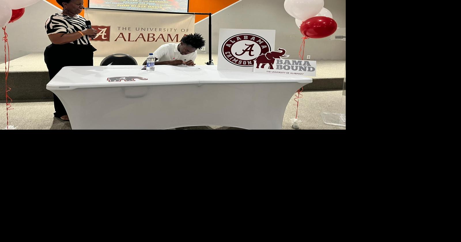Zion Davis commits to University of Alabama