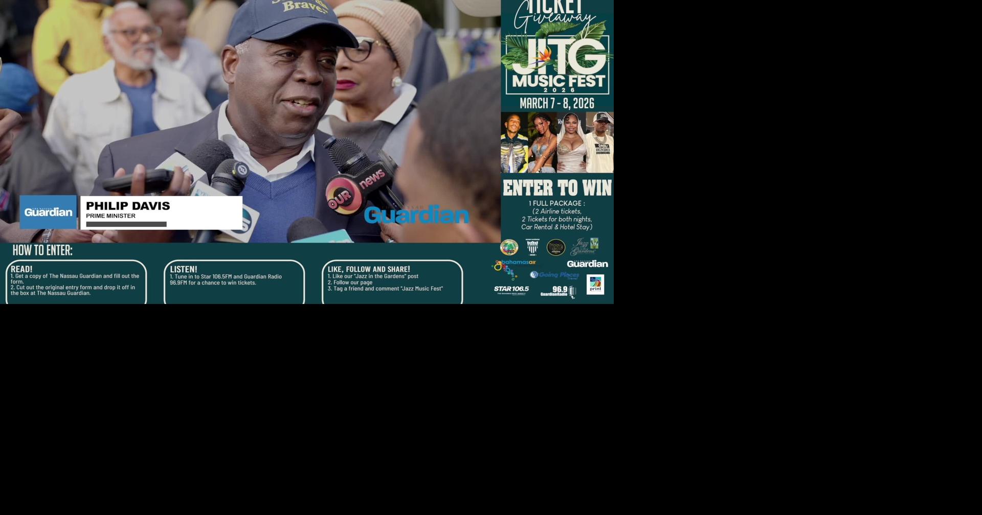 FIXED ELECTION DATE?: | Videos | thenassauguardian.com