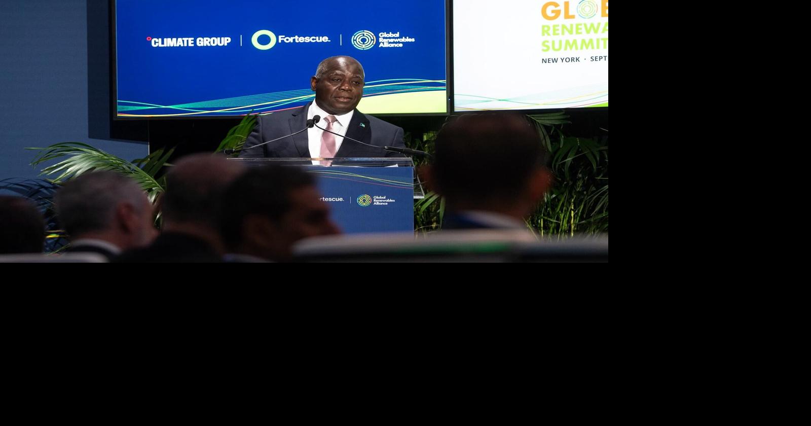 PM makes case for climate justice in New York
