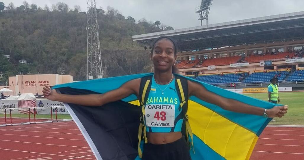 The Bahamas picks up a bronze on Easter Monday morning