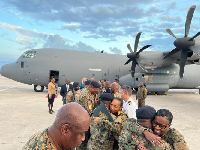 Different Rbdf Rank RBDF officers return home from Haiti | News | thenassauguardian.com