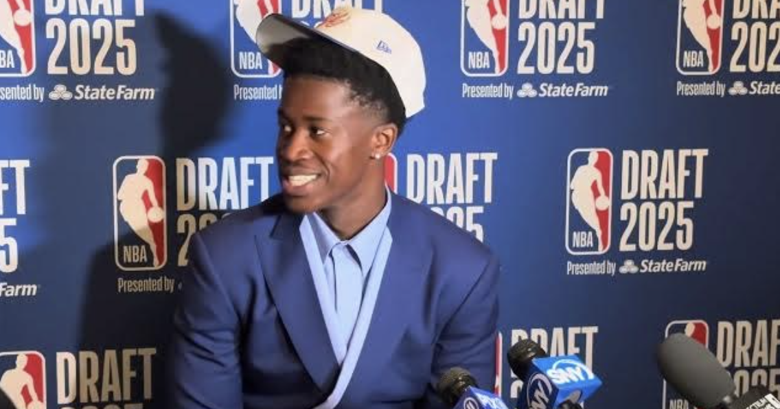 'VJ' relaxed at NBA Draft Media Day