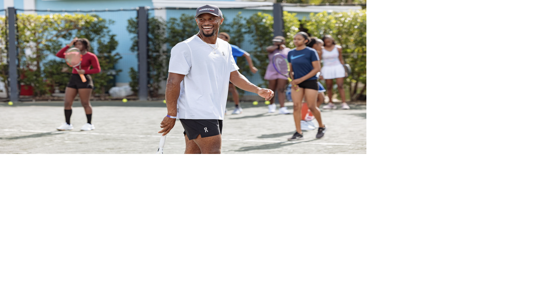 Justin Roberts lends a helping hand